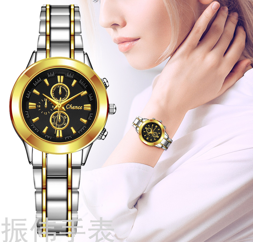 Simple Fashion Women Steel Watch Women Watch Business Casual Watch Female Factory Direct Sales