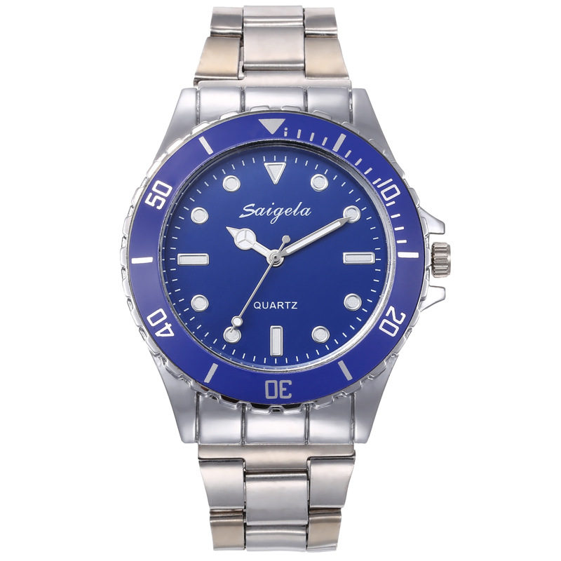 Hot-Selling Steel Belt Green Submariner Watch TikTok WeChat Hot-Selling Water Ghost Quartz Watch Foreign Trade Best-Selling Stainless Steel Watch