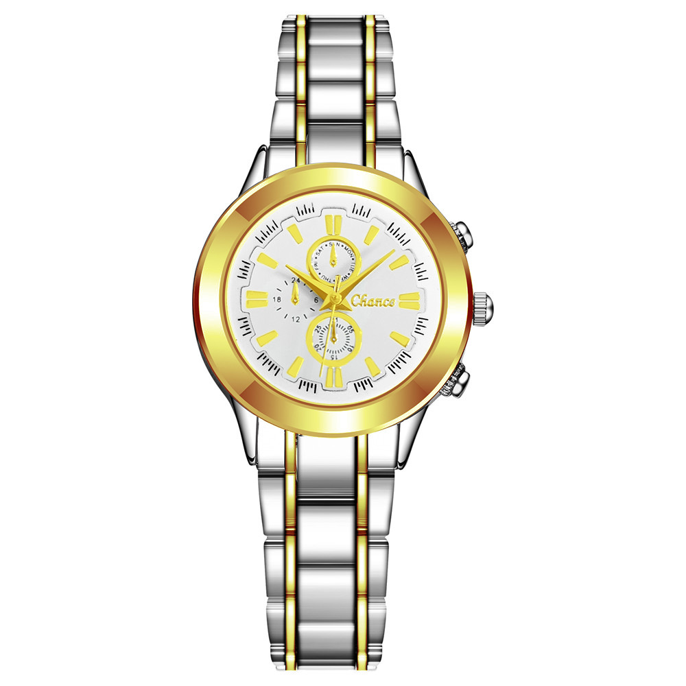 Simple Fashion Women Steel Watch Women Watch Business Casual Watch Female Factory Direct Sales