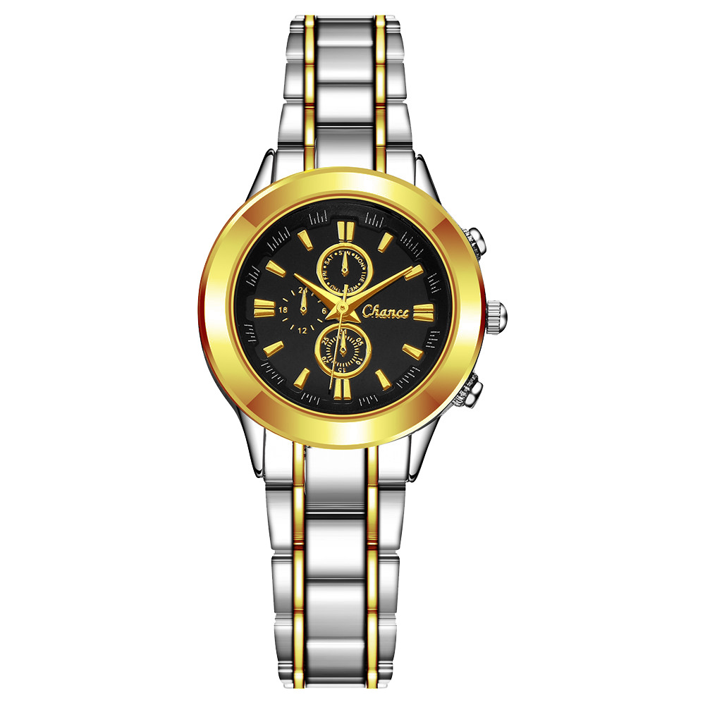Simple Fashion Women Steel Watch Women Watch Business Casual Watch Female Factory Direct Sales