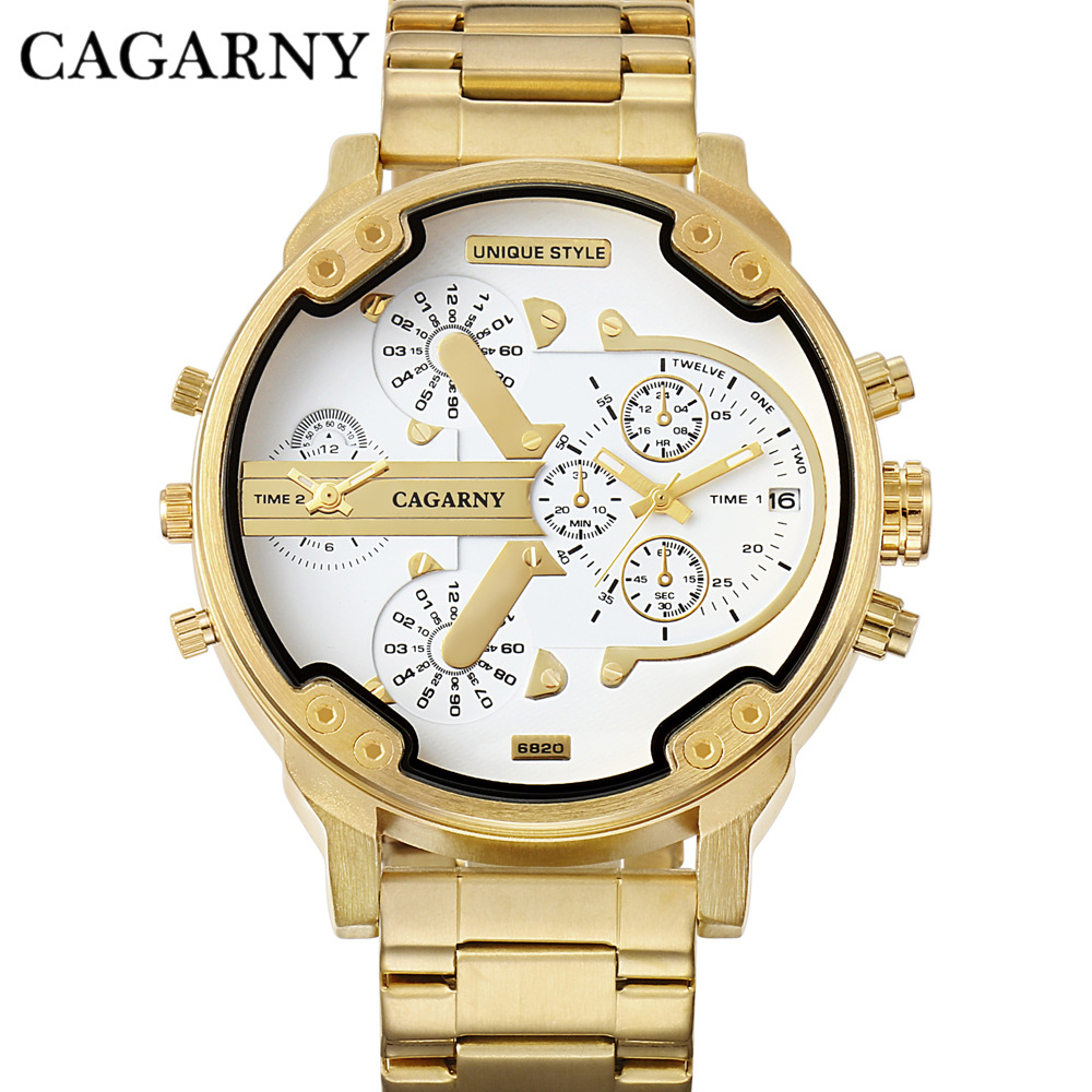 Business Men&#039;s Quartz Watch Carjiani 6820 Black Steel Watch Men&#039;s Hot Selling Fashion Exquisite Men&#039;s Wrist Watch