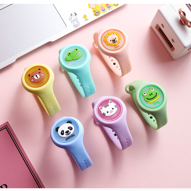 Same Mosquito Repellent Bracelet Stall Artifact Summer Flash Student Children Cartoon Mosquito Repellent Watch