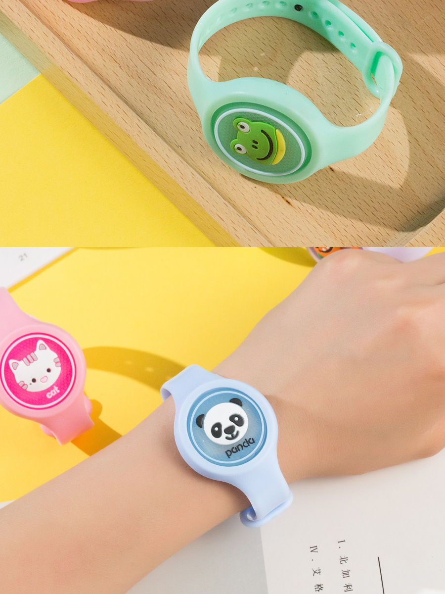 Same Mosquito Repellent Bracelet Stall Artifact Summer Flash Student Children Cartoon Mosquito Repellent Watch