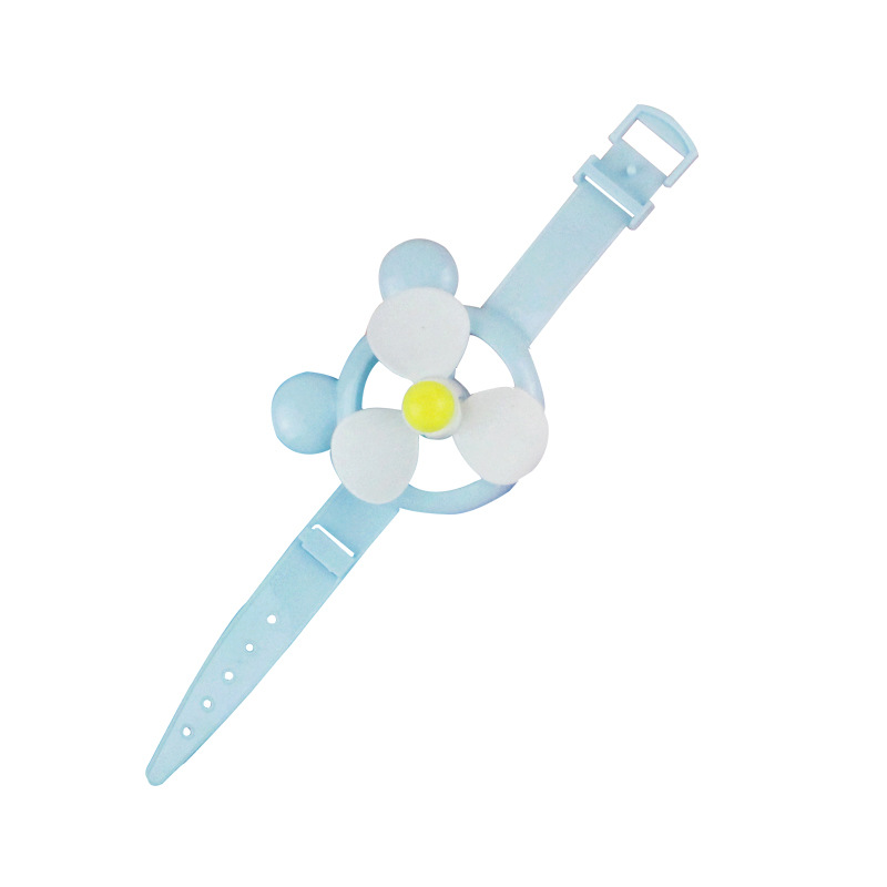 Factory Children&#039;s Creative Small Toys Colorful Wrist Watch Windmill