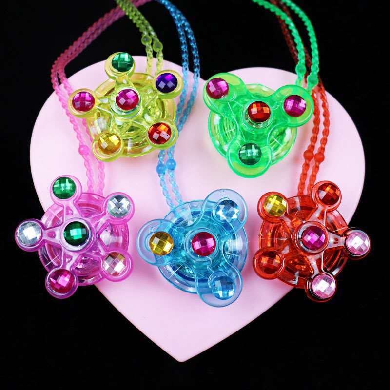 Hot Sale Children&#039;s Light-Emitting Gyro Watch Flash Spinning Top Bracelet luminous toys