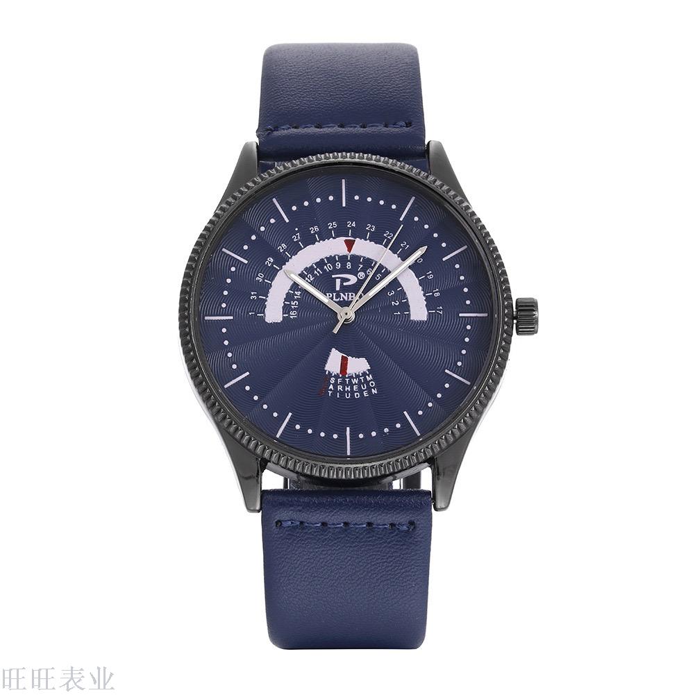 2019 new watch simple temperament men&#039;s fashion watch true belt trend couples Japan and South Korea quartz watch