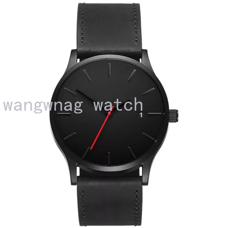 A substitute for hot style high-temperature men&#039;s alloy watch calendar fashion business quartz watch similarly belt