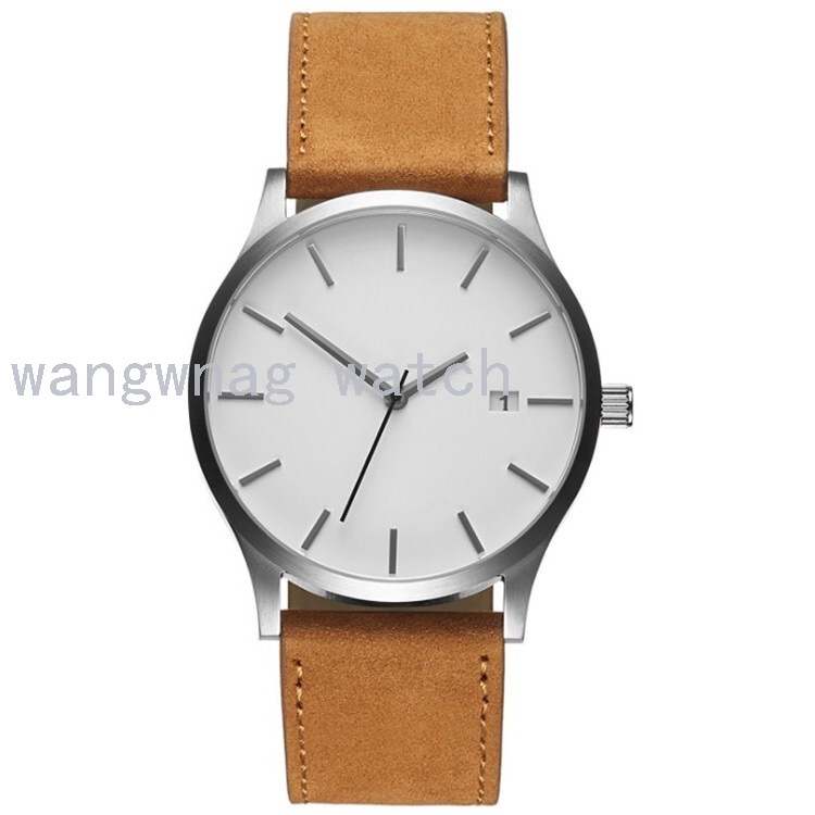 A substitute for hot style high-temperature men&#039;s alloy watch calendar fashion business quartz watch similarly belt