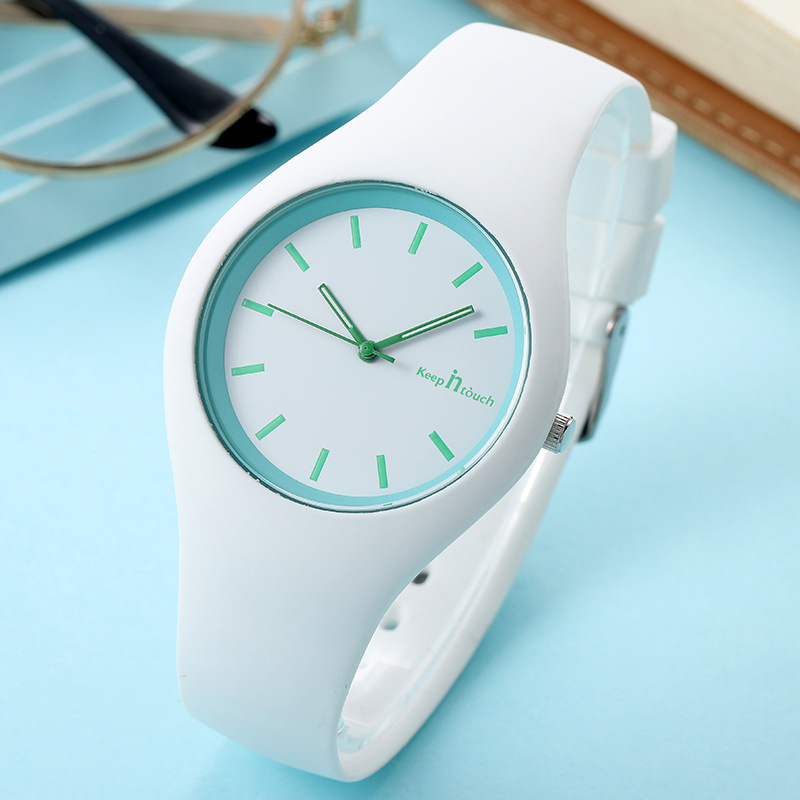 New Fashion Jelly Watch Men and Women Couple Children Casual Sporty Sport Watch