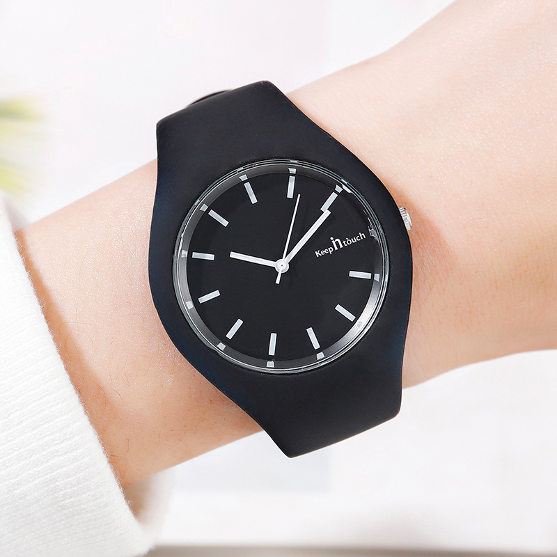 New Fashion Jelly Watch Men and Women Couple Children Casual Sporty Sport Watch