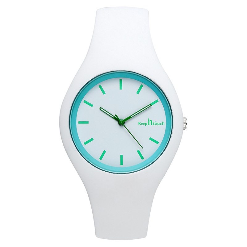 New Fashion Jelly Watch Men and Women Couple Children Casual Sporty Sport Watch