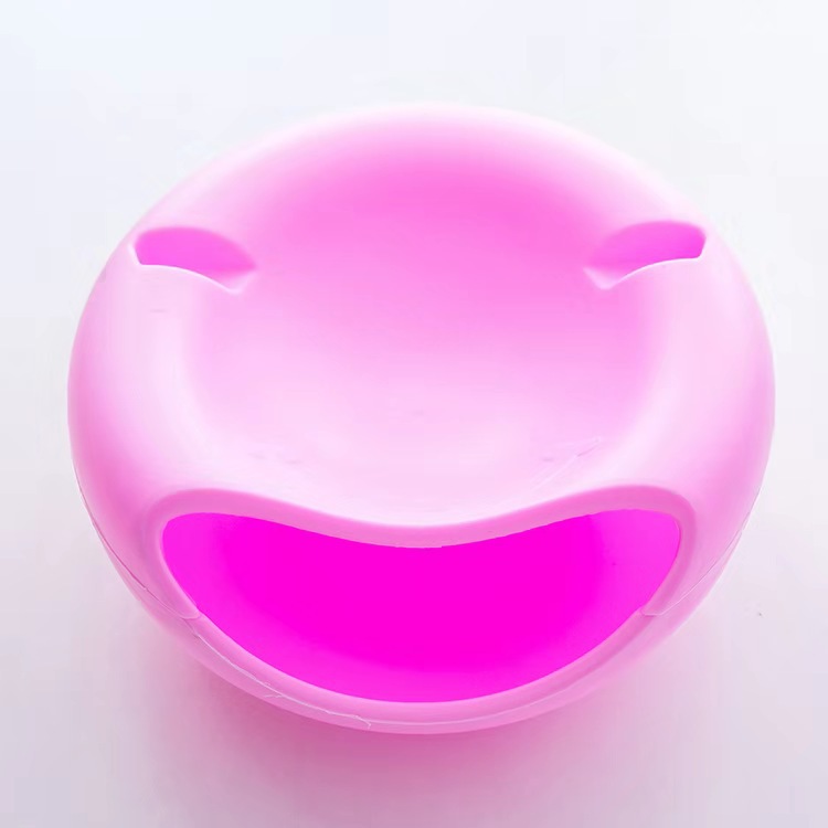 mobile phone rack cracking melon seeds to watch TV magic device can be removed double candy tray round fruit storage box
