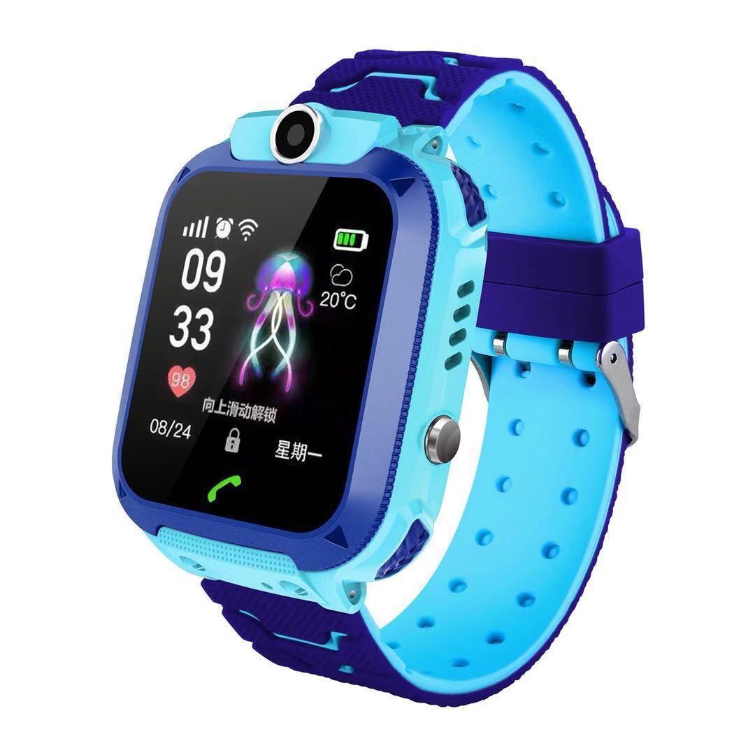 Q12 Child Smart Phone Watch Foreign Trade Watch 5 Generation 6 Generation Boys and Girls GPS Positioning Smart Watch