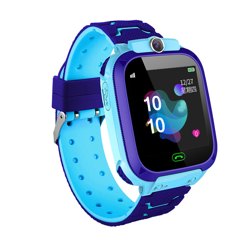 Cross-Border Q12 Waterproof Children &#039;S Waterproof Smart Watch Smart Phone Positioning Watch Waterproof Phone Watch