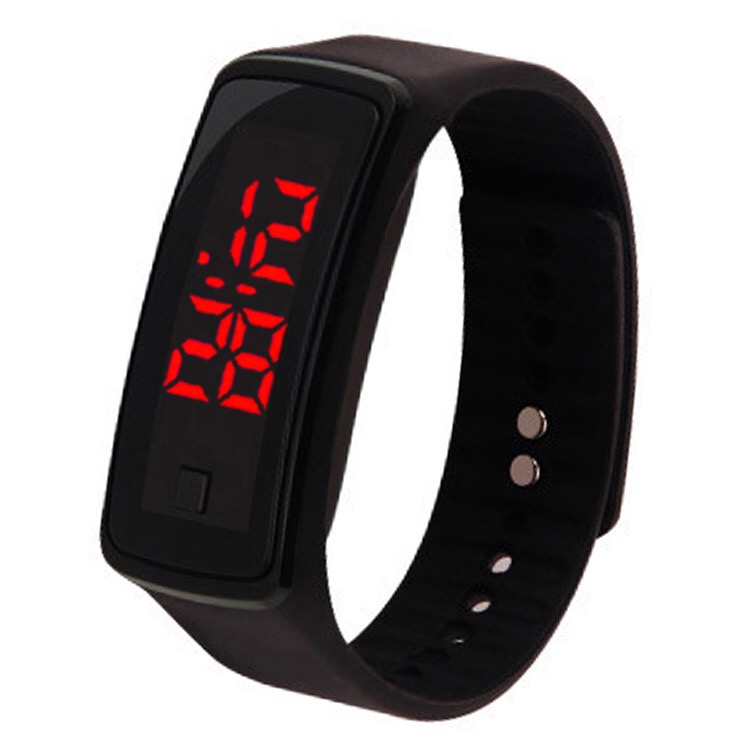 Korean led watch student sports electronic bracelet watch candy color led watch silicone watch led watch