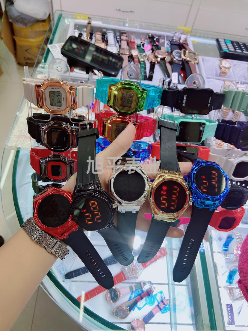 Foreign trade popular LED watch touch screen watch women&#039;s Watch