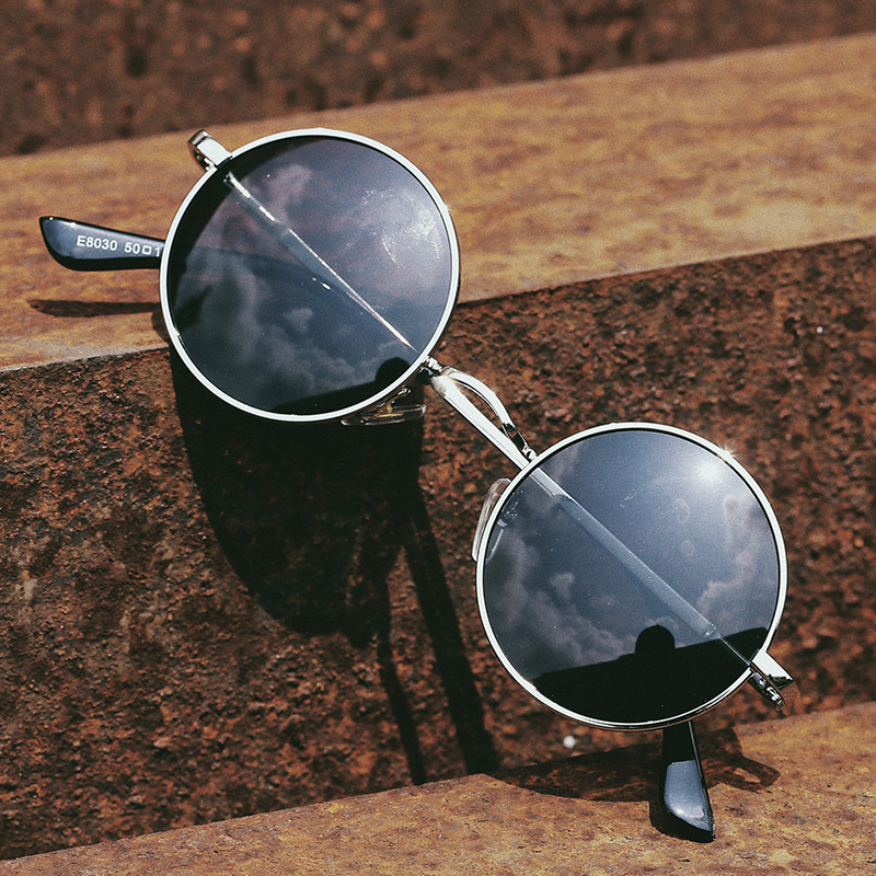 Sunglasses Retro Prince Glasses UV Protection Sunglasses Factory Glasses Wholesale Polarized Glasses Round Glasses