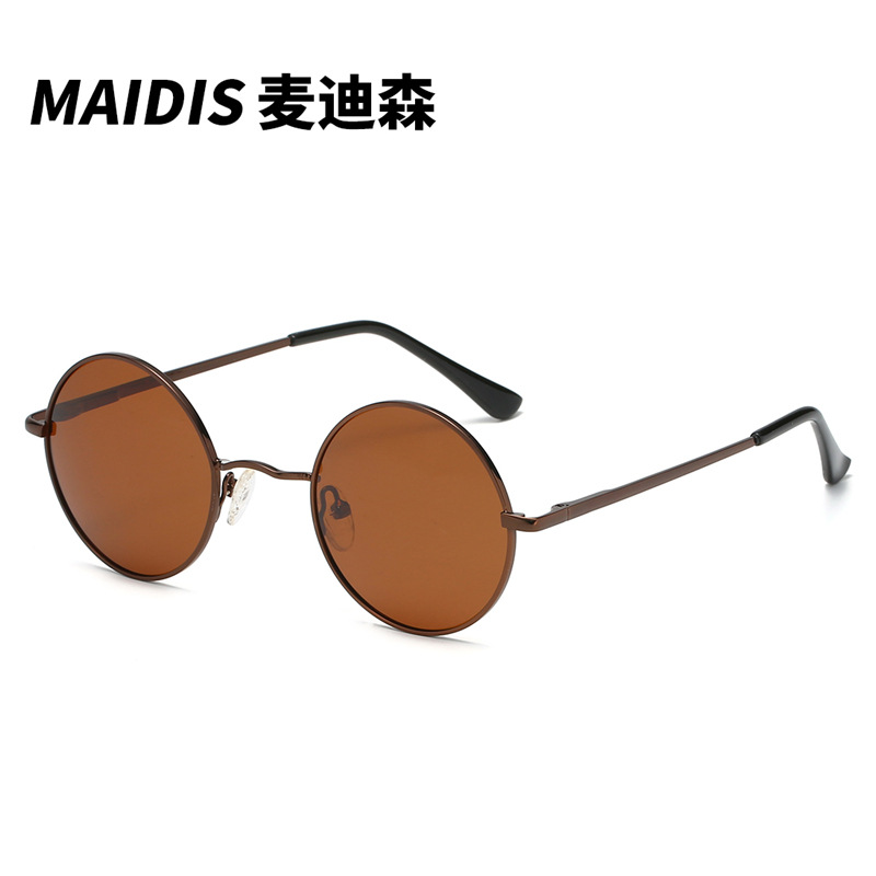 Sunglasses Retro Prince Glasses UV Protection Sunglasses Factory Glasses Wholesale Polarized Glasses Round Glasses