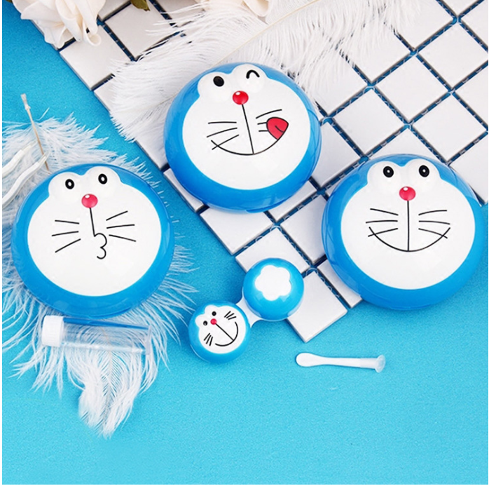 Cartoon round Face Pokonyan Glasses Case for Foreign Trade
