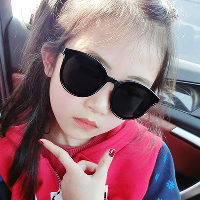 Kids Sunglasses round Frame Boys Kids Girls Sunglasses Fashion Parent-Child 2019 Glasses Tide UV Protection