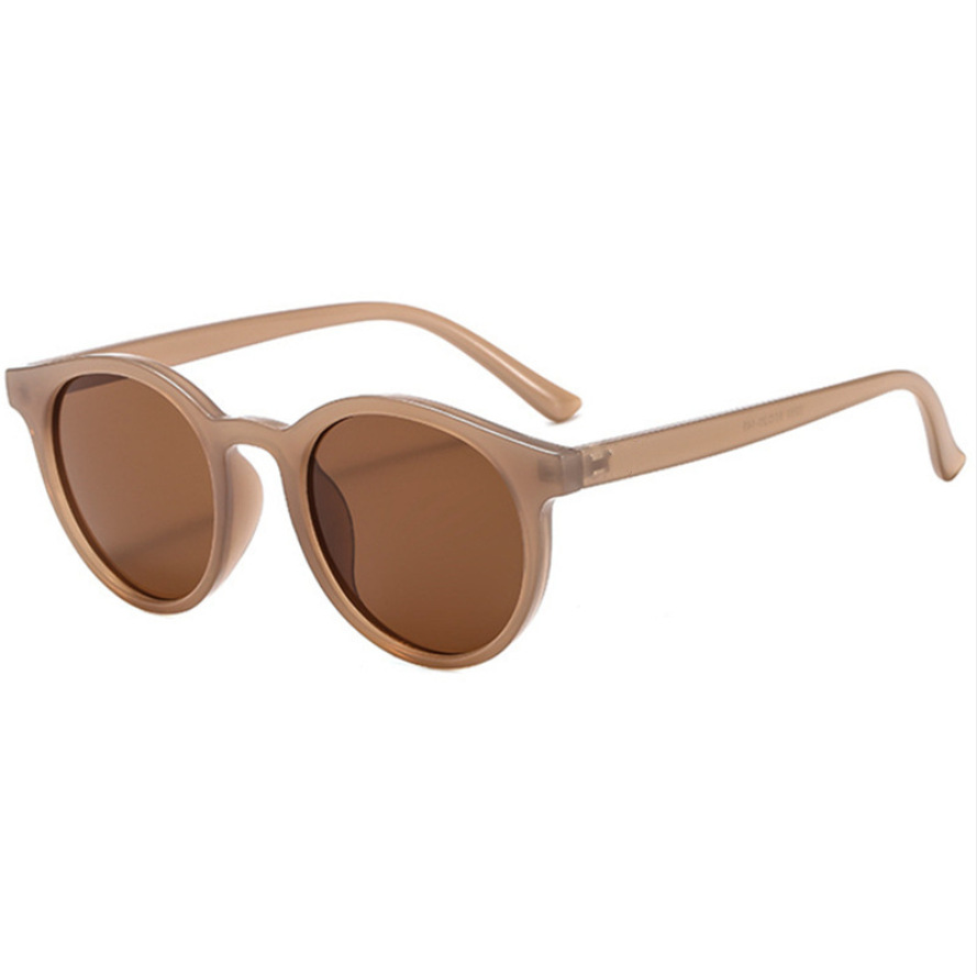 Round Glasses  Ins Fashion Trending round Sunshade Sunglasses UV Protection Harajuku Street Shot Sunglasses