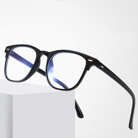 Unisex TR90 M Nail Glasses Frame Blue Ray Plain Glasses Optical Transparent Can Be Equipped with Myopia Glasses Rim Wholesale