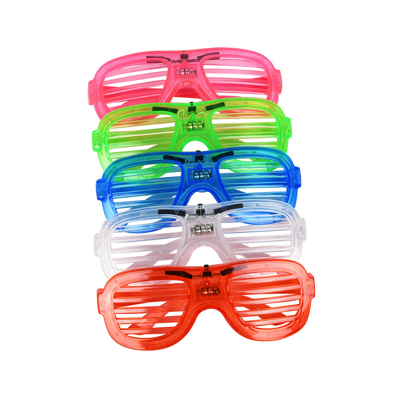 Children&#039;s Flashing Glasses LED Light-Emitting Small Toys Adults and Children Festival Party Toy Glasses