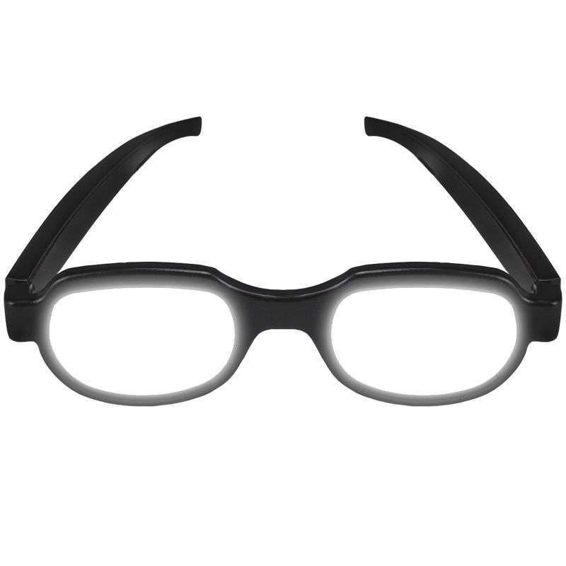 Funny Luminous Glasses Conan Same Style Middle Ersha Anime Peripheral TikTok Spoof Props Flashing Glasses