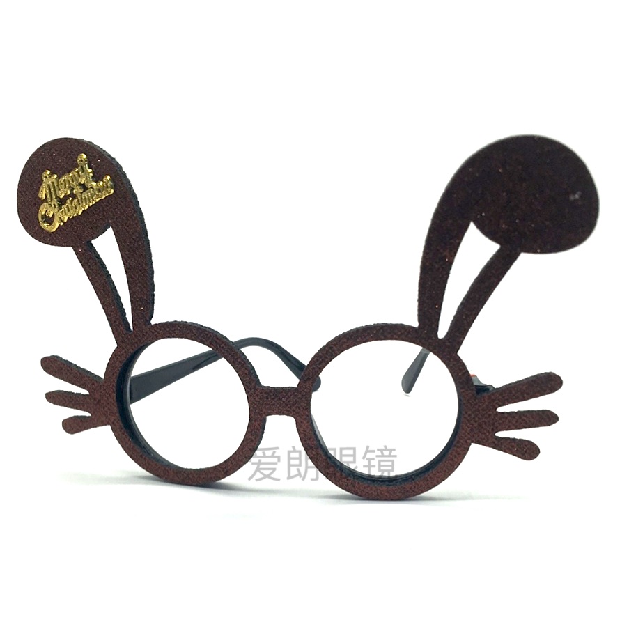 Christmas Decorative Glasses Adult Christmas Gift Holiday Supplies Party Creative Glasses Frame Wholesale