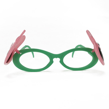 Factory Spot Kids Sunglasses Plastic Cartoon Bunny Flip Children&#039;s Sunglasses Cute Little Children Toy Glasses