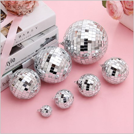 Factory Direct Sales 2cm-80cm Bar Disco Ball Wedding Ins Cake Ornament Ball Christmas Mirror Ball