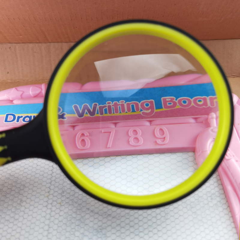Rubber Environmental Protection Reading Magnifying Glass Explore Micro World Children Christmas Gift Frog Mirror