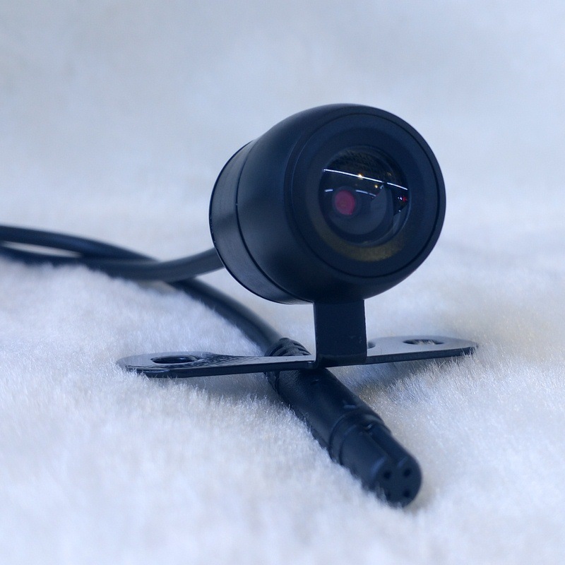 Butterfly Waterproof Rearview Mirror Tachograph Lens Rear Drawing Line 2.5mm Interface 4-Pin Analog Universal