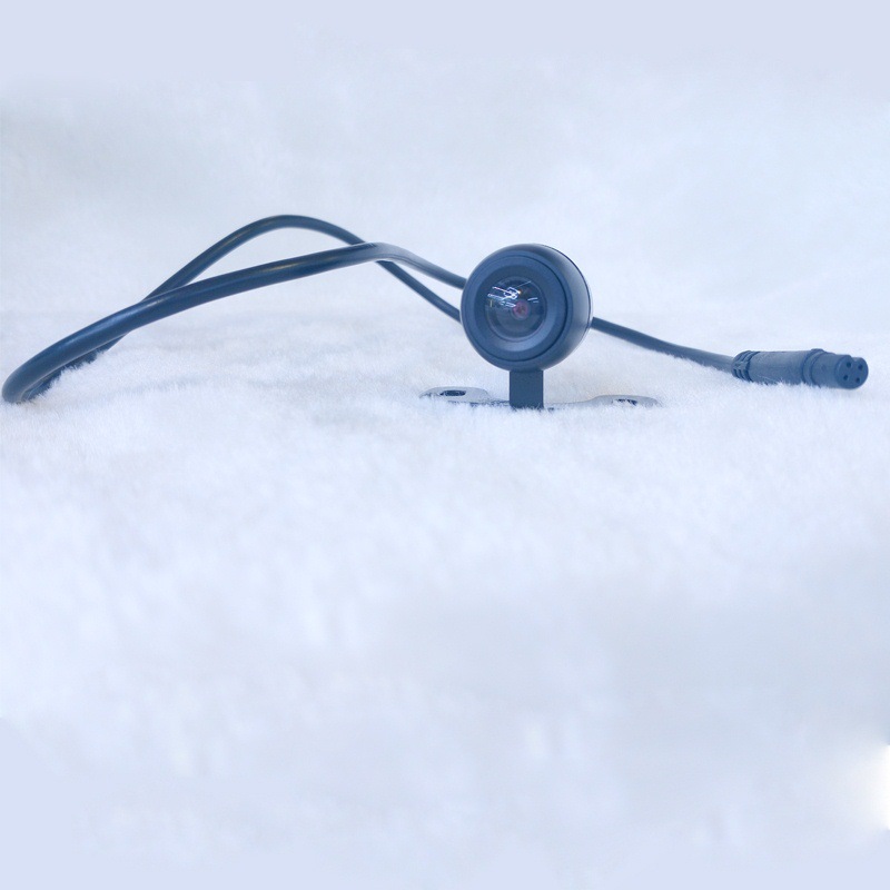 Butterfly Waterproof Rearview Mirror Tachograph Lens Rear Drawing Line 2.5mm Interface 4-Pin Analog Universal