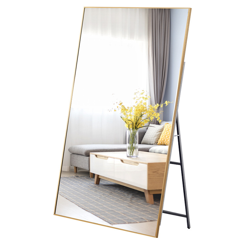 FullLength Mirror Floor Mirror Clothing Store Slimming Height Dressing Mirror FullLength Mirror Gym Large Mirror