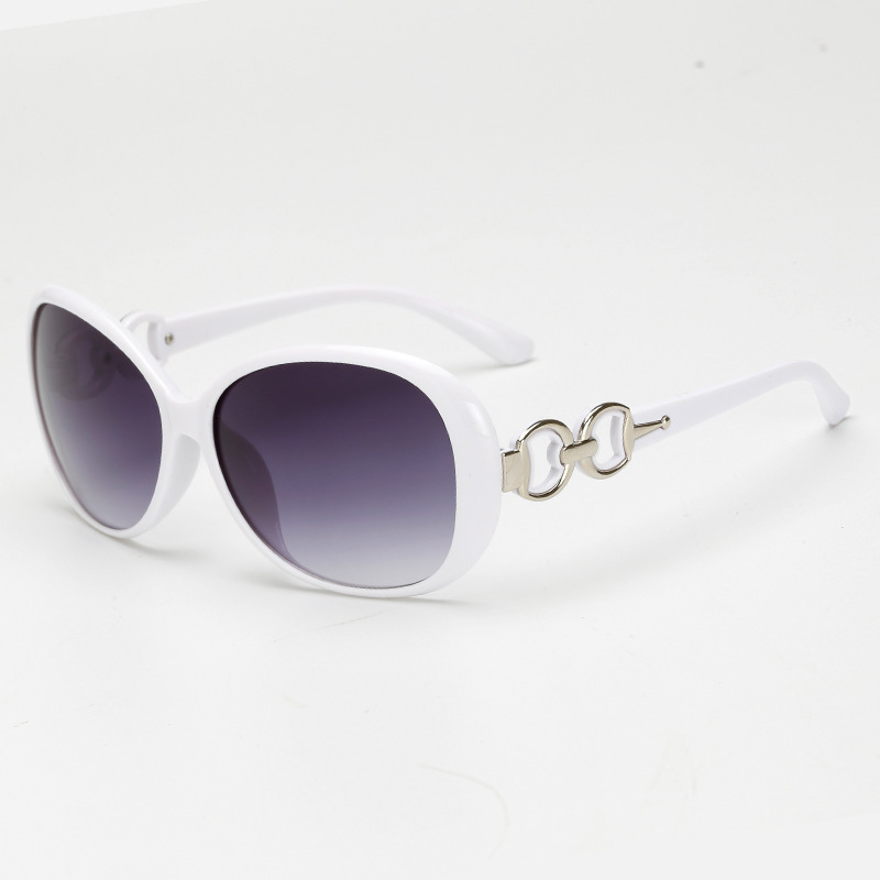 Fashion Sunglasses Women Jade Crystal Texture 9509 Sun Glasses Gradient Sunglasses Aviator Glasses Wholesale Frog Mirror