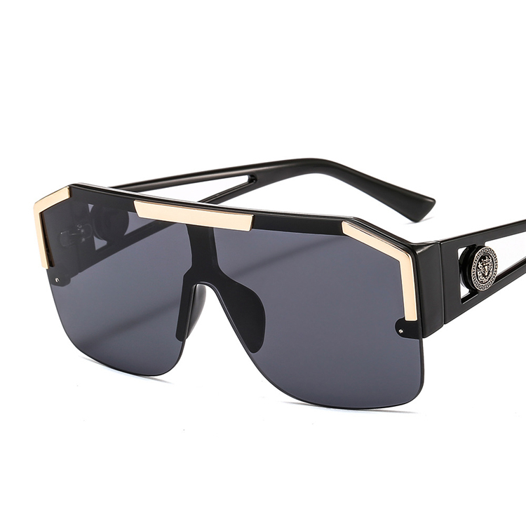 One-Piece Lens Lion King Decoration One-Piece Sunglasses Fashion Oversized Sunglasses XL009-6922