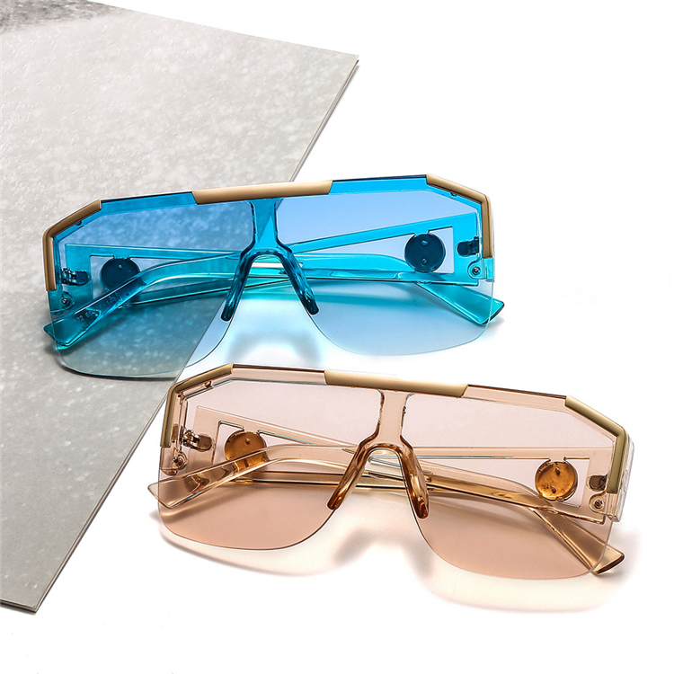 One-Piece Lens Lion King Decoration One-Piece Sunglasses Fashion Oversized Sunglasses XL009-6922