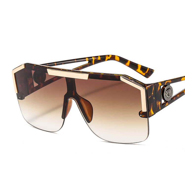 One-Piece Lens Lion King Decoration One-Piece Sunglasses Fashion Oversized Sunglasses XL009-6922
