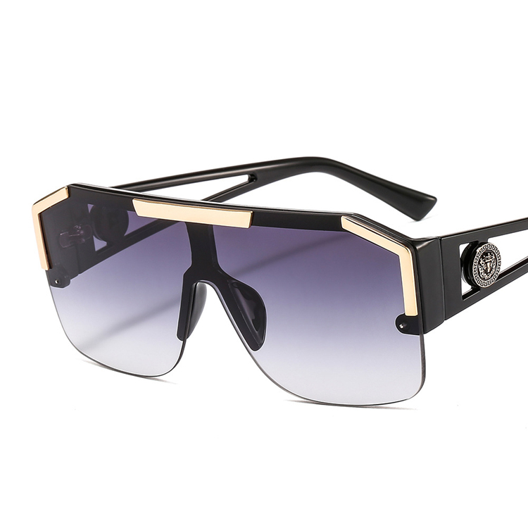 One-Piece Lens Lion King Decoration One-Piece Sunglasses Fashion Oversized Sunglasses XL009-6922