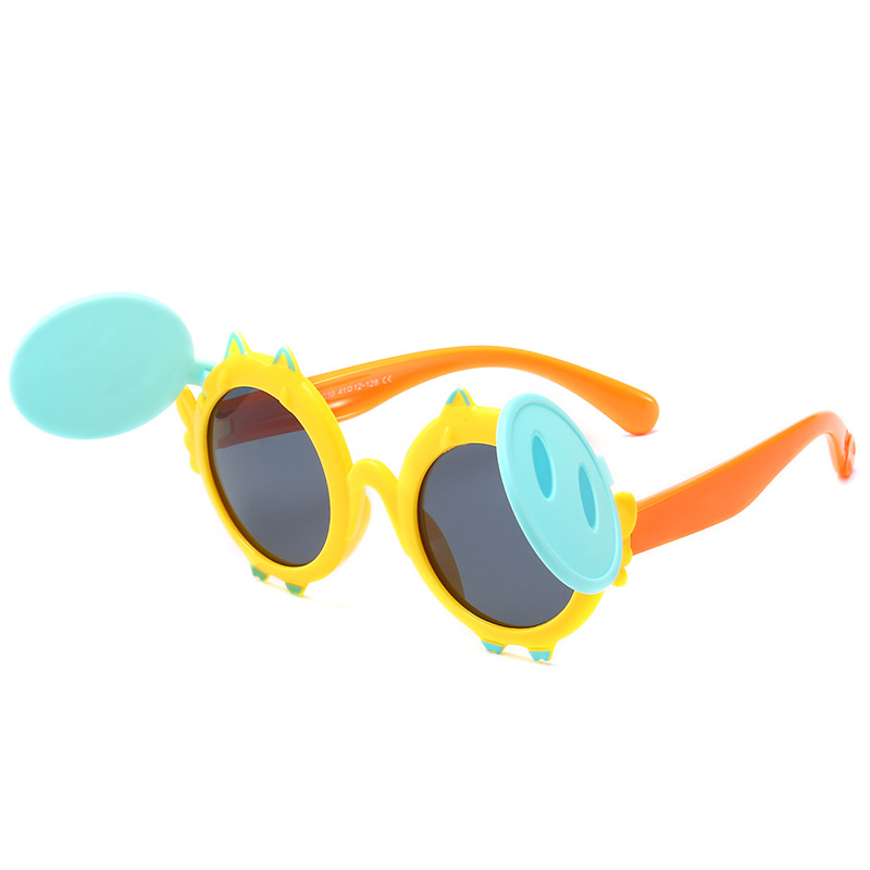 Flip Children&#039;s Sunglasses Silicone Polarized Comfortable Summer Sunglasses Simplicity Fashion Cuteness Unisex Glasses