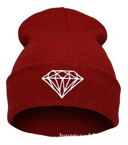 Production Factory Direct Sales a Large Number of Foreign Trade Knitted Hats Embroidered Knitted Hat Low Price Good Quality New Style
