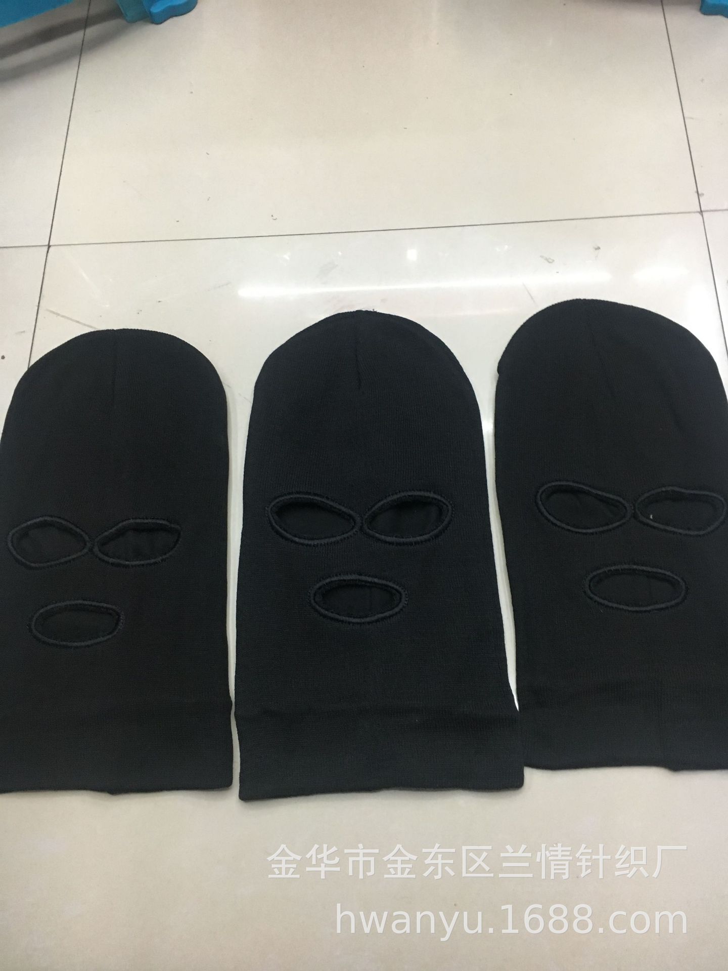 Supply Foreign Trade Outdoor Knitted Hat Woolen Cap Multi-Functional Foreign Trade Ski Hat Thermal Single-Hole Three-Hole Hat