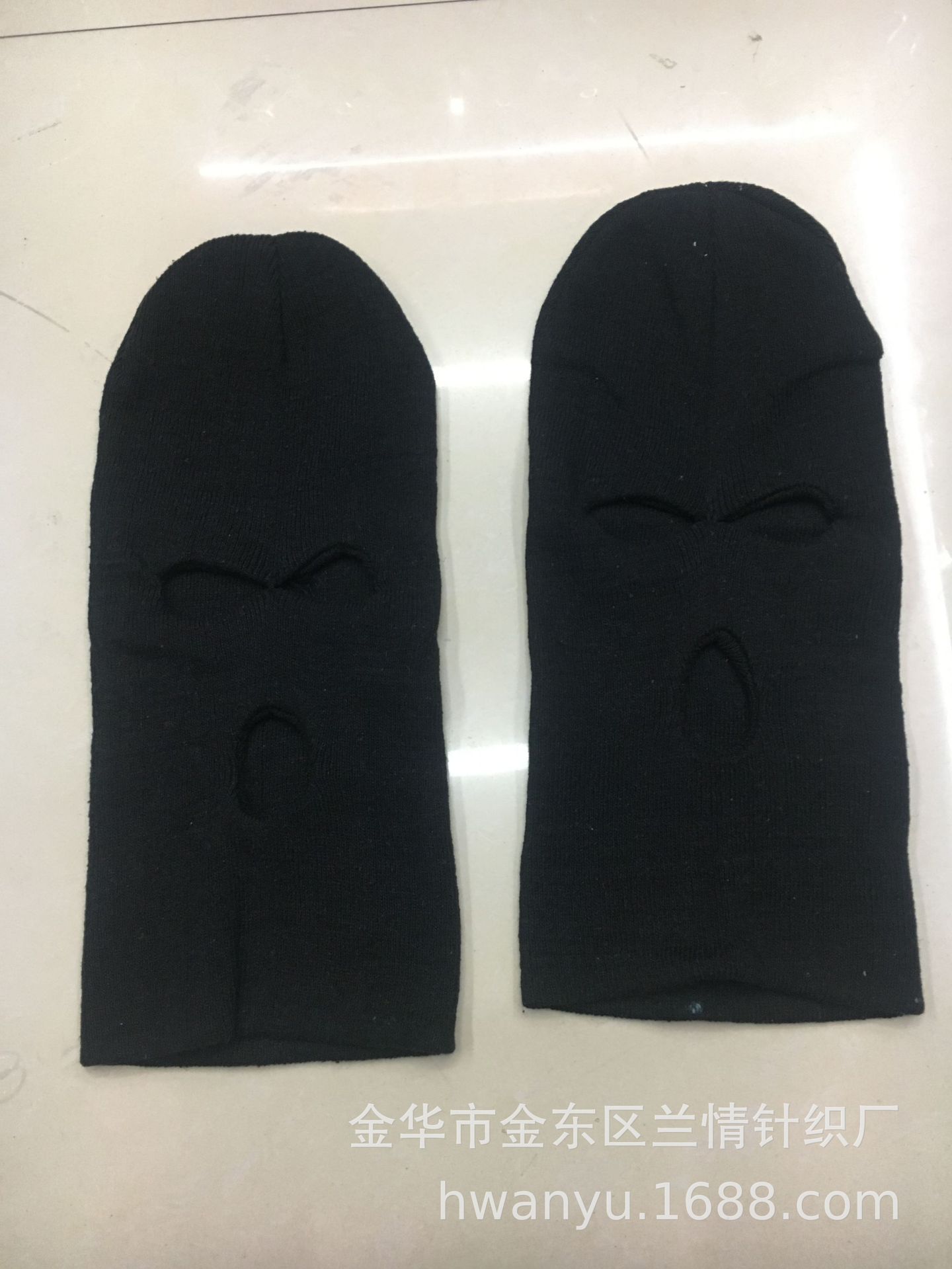 Supply Foreign Trade Outdoor Knitted Hat Woolen Cap Multi-Functional Foreign Trade Ski Hat Thermal Single-Hole Three-Hole Hat