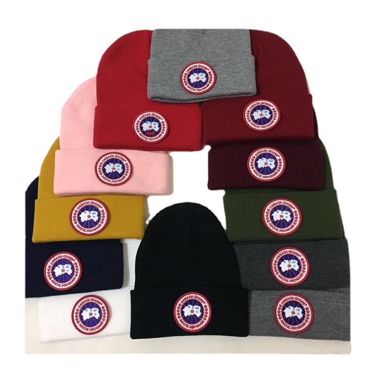 European and American Foreign Trade Wholesale Hip-Hop Street Woolen Cap Fashion Brand Cool Beanie Hat Pullover Keep Warm Outdoor Casual Knitted Hat