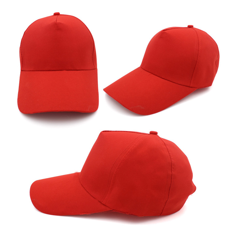 Advertising Cap Outdoor Baseball Cap Sun Hat Travel Peaked Cap Volunteer Hat Printed Logo Free Design