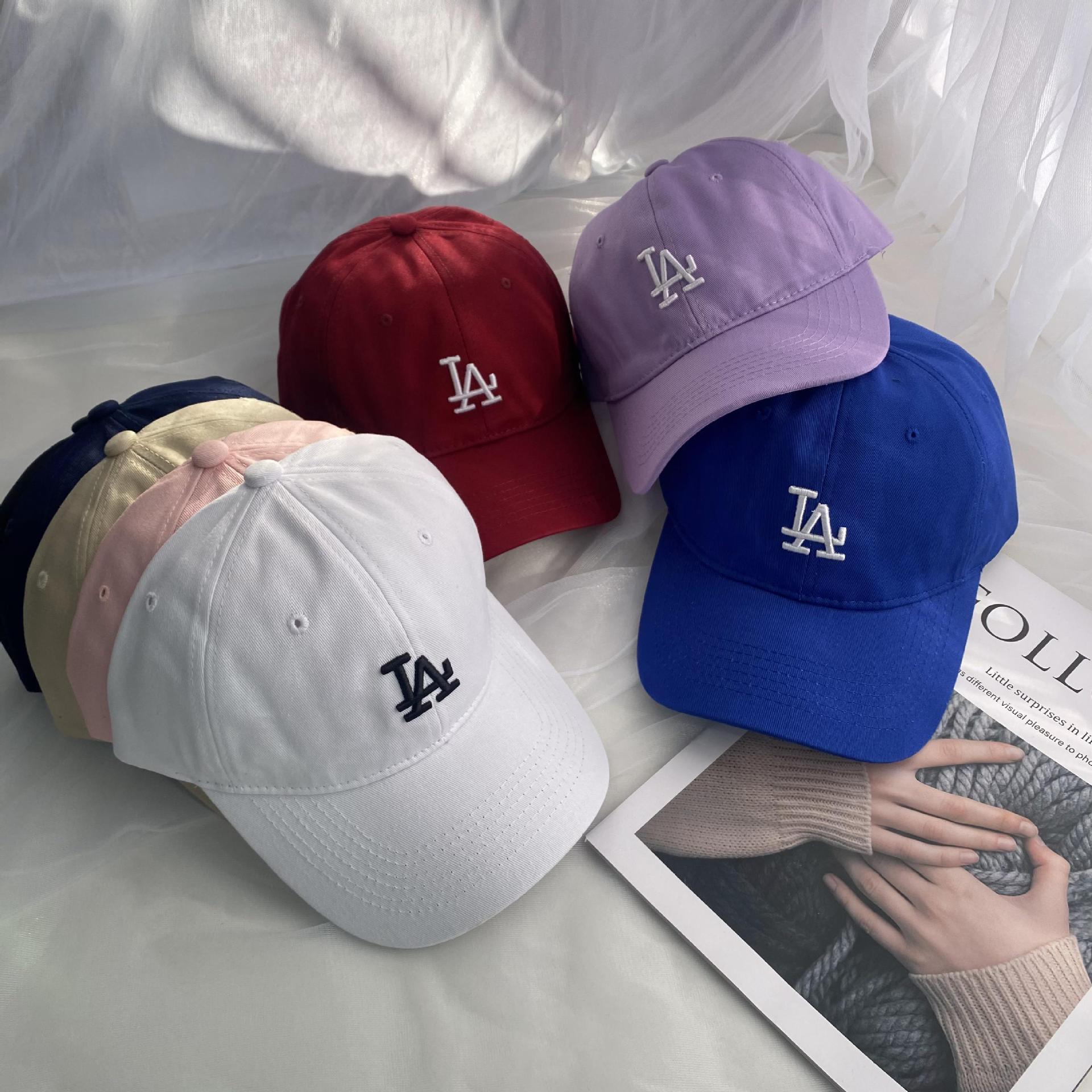 Korean Fashion Brand Hat Yankees Soft Top Small Icon Peaked Cap NY Baseball Cap La Small Icon Small Icon Soft Top Peaked Cap