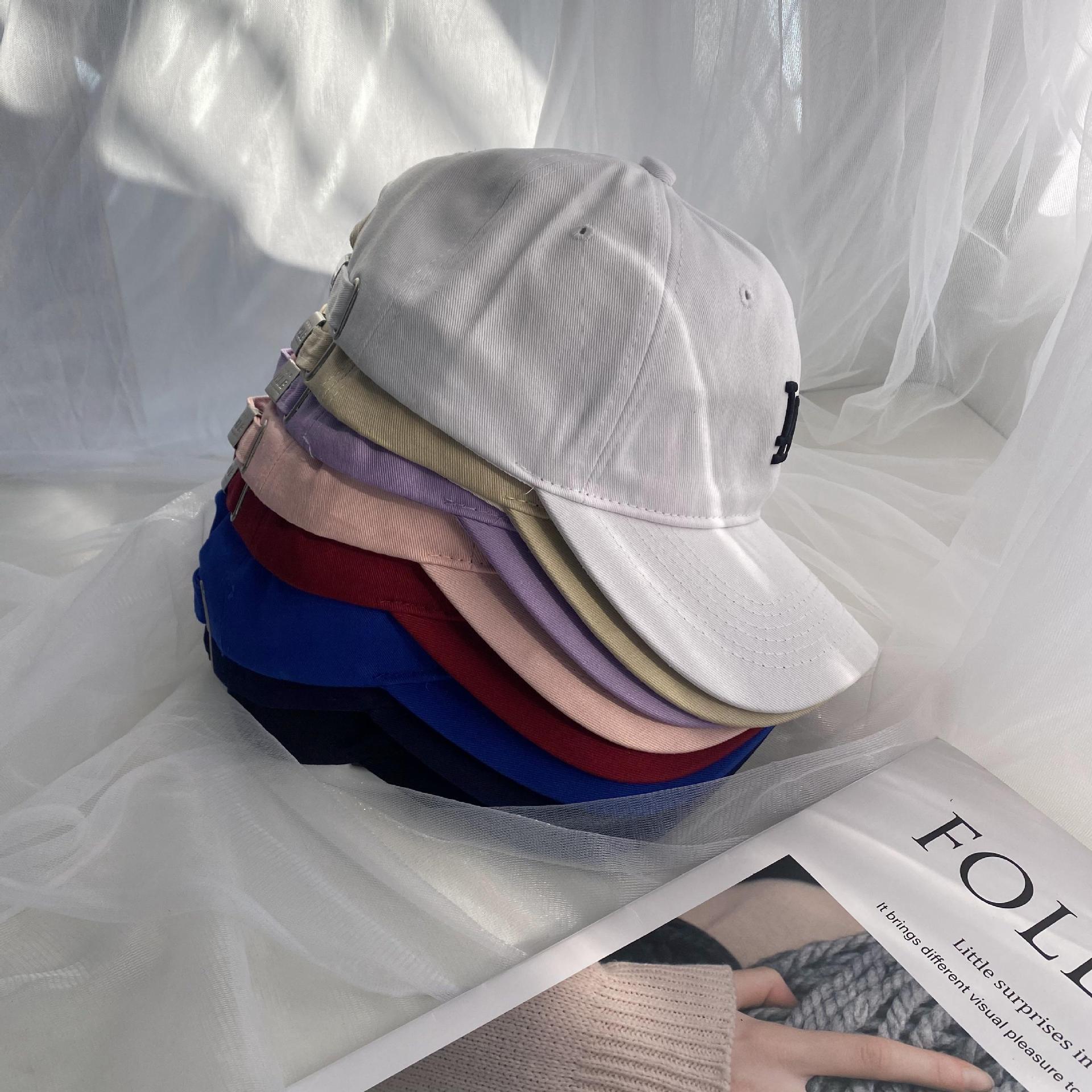 Korean Fashion Brand Hat Yankees Soft Top Small Icon Peaked Cap NY Baseball Cap La Small Icon Small Icon Soft Top Peaked Cap