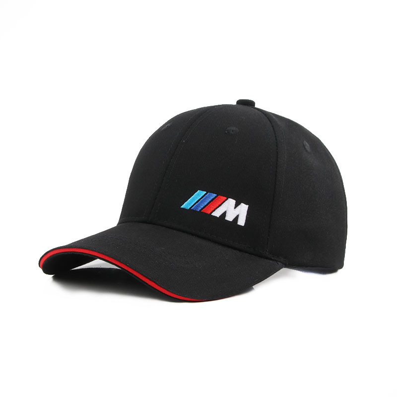Factory Customized Processing Korean Hat Embroidery Car Logo Baseball Cap BMW Racing Cap M Motorcycle Peaked Cap
