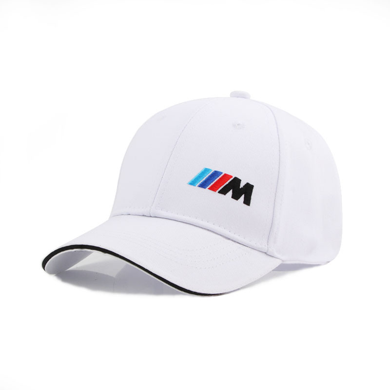 Factory Customized Processing Korean Hat Embroidery Car Logo Baseball Cap BMW Racing Cap M Motorcycle Peaked Cap